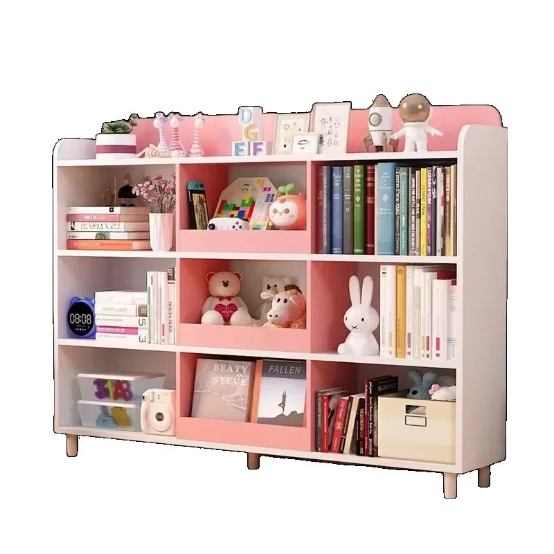 Bookshops For Children Songmics Bookshelf Kids Child Library Children's Bookcase Book Shelves Shelf Room Baby Storage Furniture