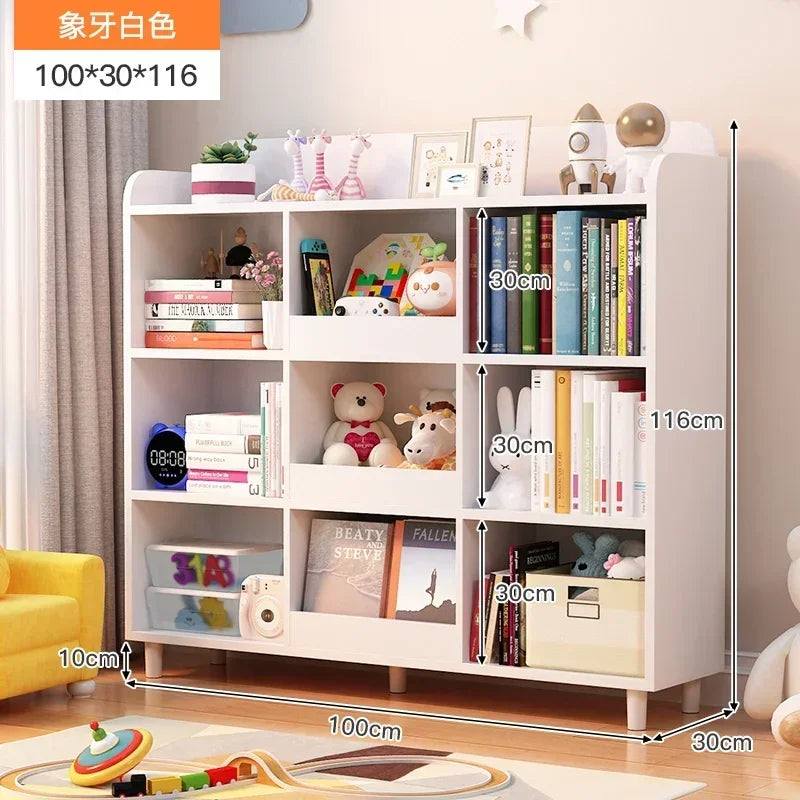 Bookshops For Children Songmics Bookshelf Kids Child Library Children's Bookcase Book Shelves Shelf Room Baby Storage Furniture