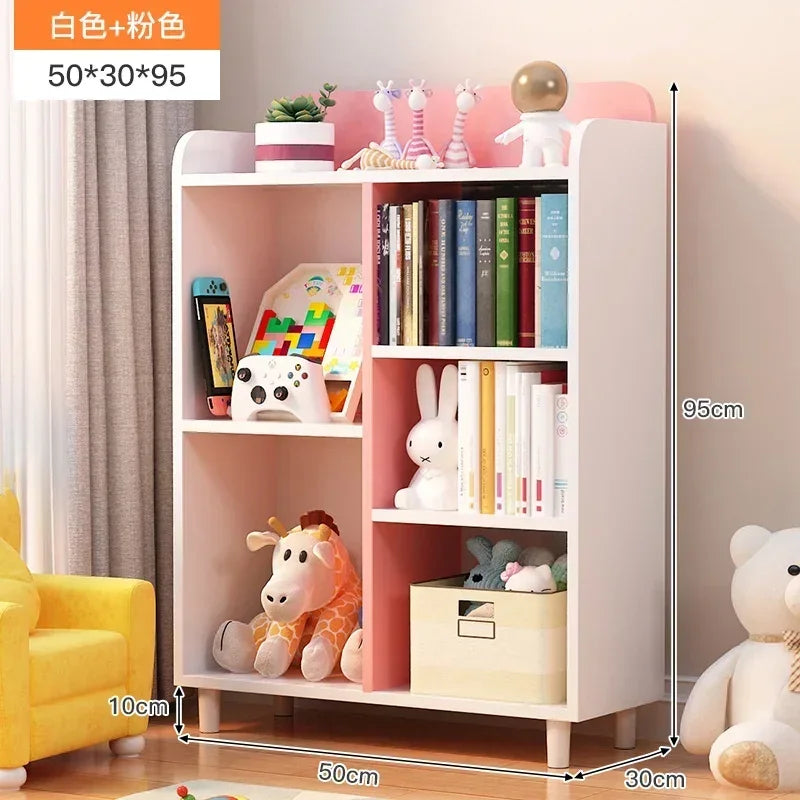 Bookshops For Children Songmics Bookshelf Kids Child Library Children's Bookcase Book Shelves Shelf Room Baby Storage Furniture