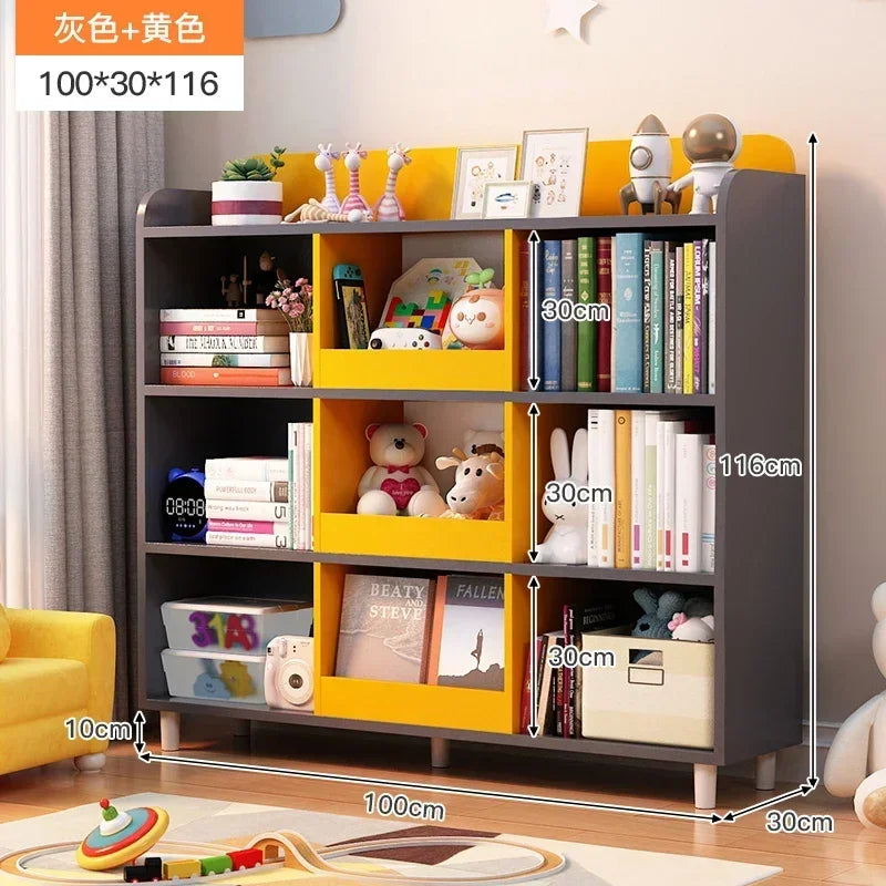 Bookshops For Children Songmics Bookshelf Kids Child Library Children's Bookcase Book Shelves Shelf Room Baby Storage Furniture