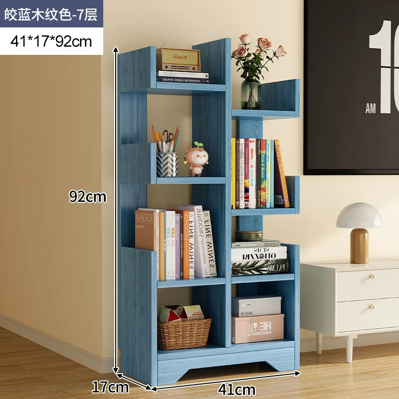 Gabinete de almacenamiento para niños, estantería para niños, librería, libros, accesorios, estante para libros, muebles, organizar juguetes, blanco