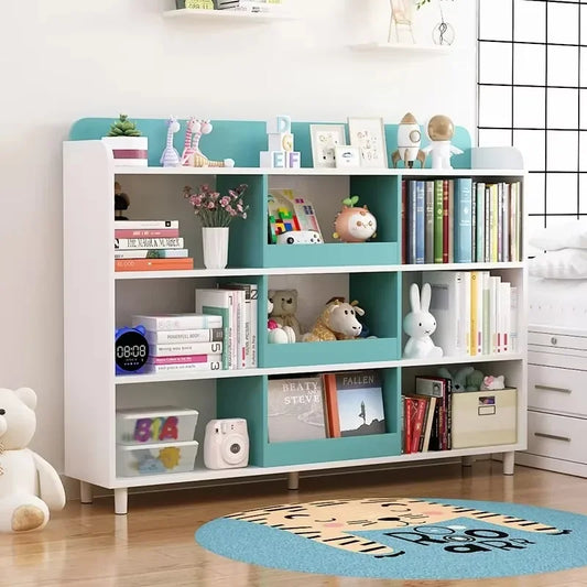 Bookshops For Children Songmics Bookshelf Kids Child Library Children's Bookcase Book Shelves Shelf Room Baby Storage Furniture