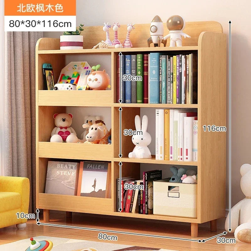 Bookshops For Children Songmics Bookshelf Kids Child Library Children's Bookcase Book Shelves Shelf Room Baby Storage Furniture