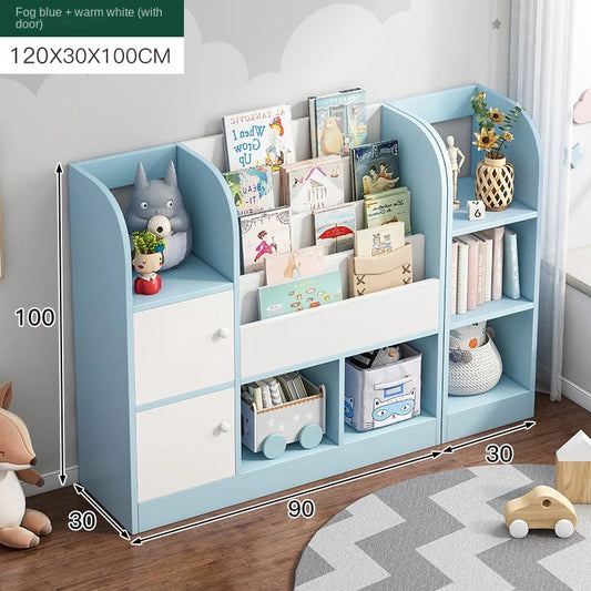 Children's storage bookcase   in a variety of styles and colors