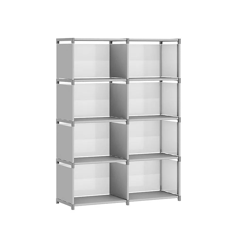 Estantería Simple de pie para el hogar, estante de almacenamiento de escritorio, estante de libros para niños, Combinación libre de múltiples capas