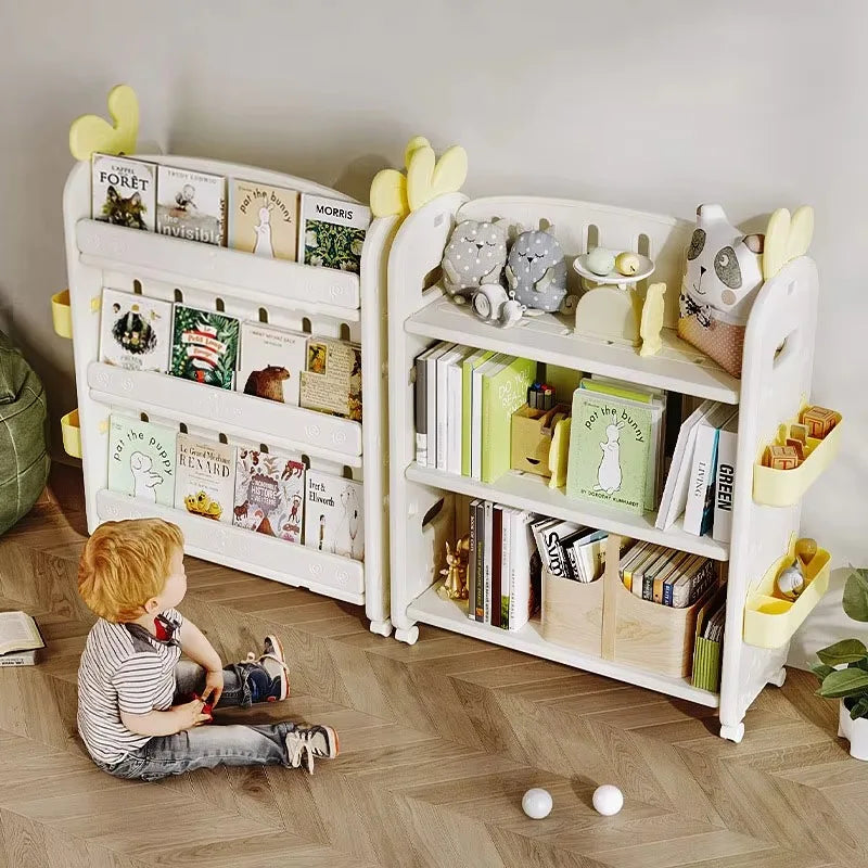Bookshelf Kids Child Library Children Songmics Toy Storage Book Shelf Children's Room Shelves Bookshops Bookcase Bookstore Baby
